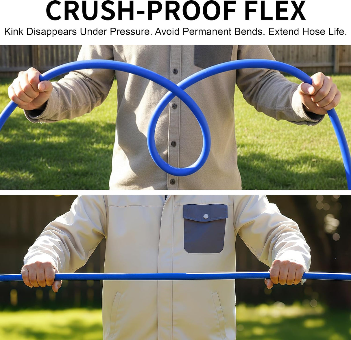 FOTING Pressure Washer Hose 100FT — Kink Resistant, 1/4" Quick Connect