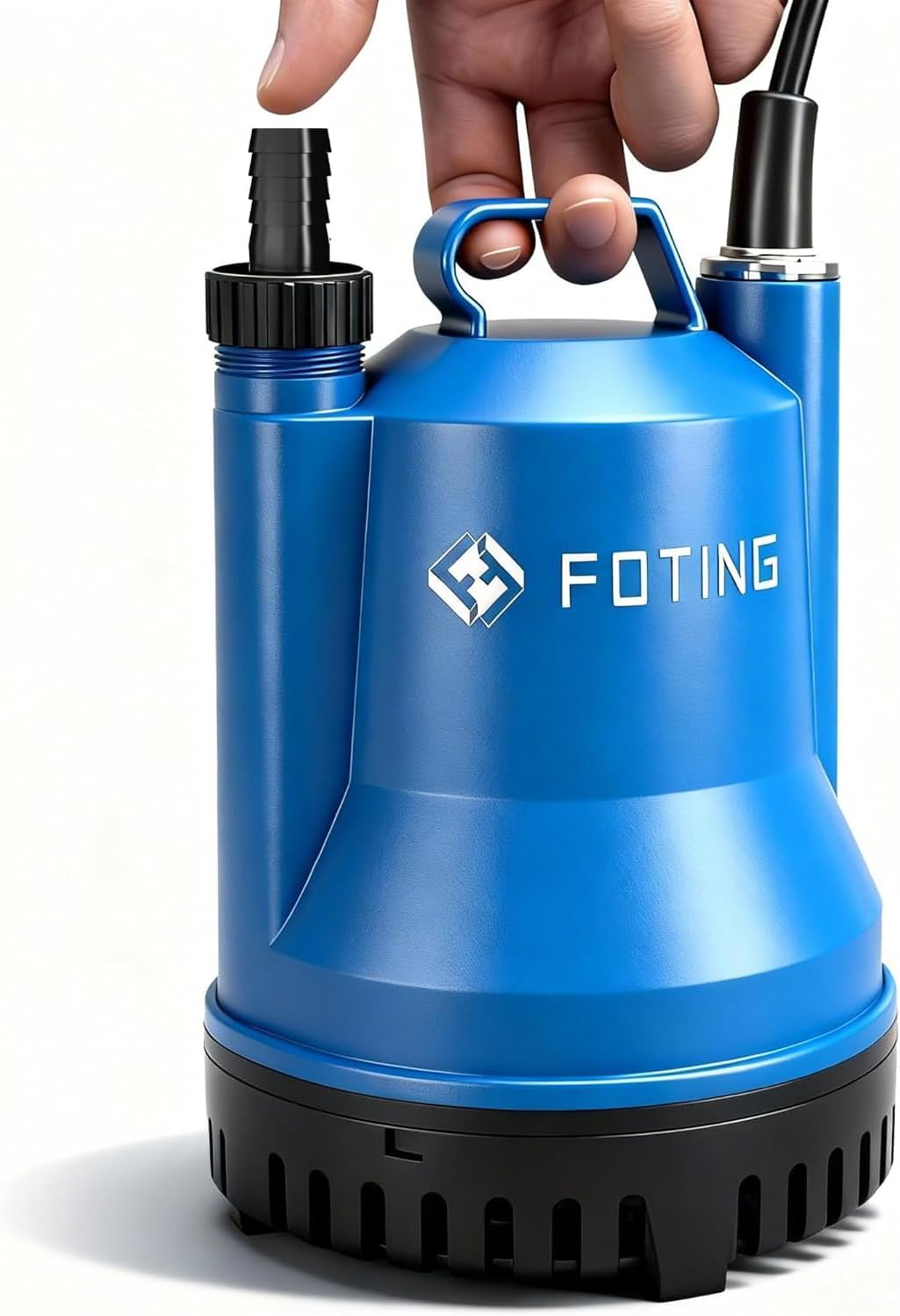 FOTING 1/4HP Submersible Sump Pump 1676GPH — Clean & Dirty Water