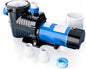 FOTING In/Above Ground Pool Pump, Self Primming Pool Pump High Flow 1.5" & 2" NPT Inlet Connectors, Dark Blue&Black