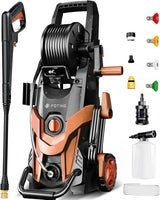 JUNHE 2025 Upgraded Pressure Washer 4500PSI with 4 Quick Connect Nozzles