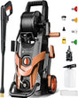 JUNHE 2025 Upgraded Pressure Washer 4500PSI with 4 Quick Connect Nozzles
