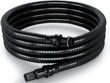 FOTING 1" Suction Hose Kit 13FT — Check Valve, NPT Adapter, PVC
