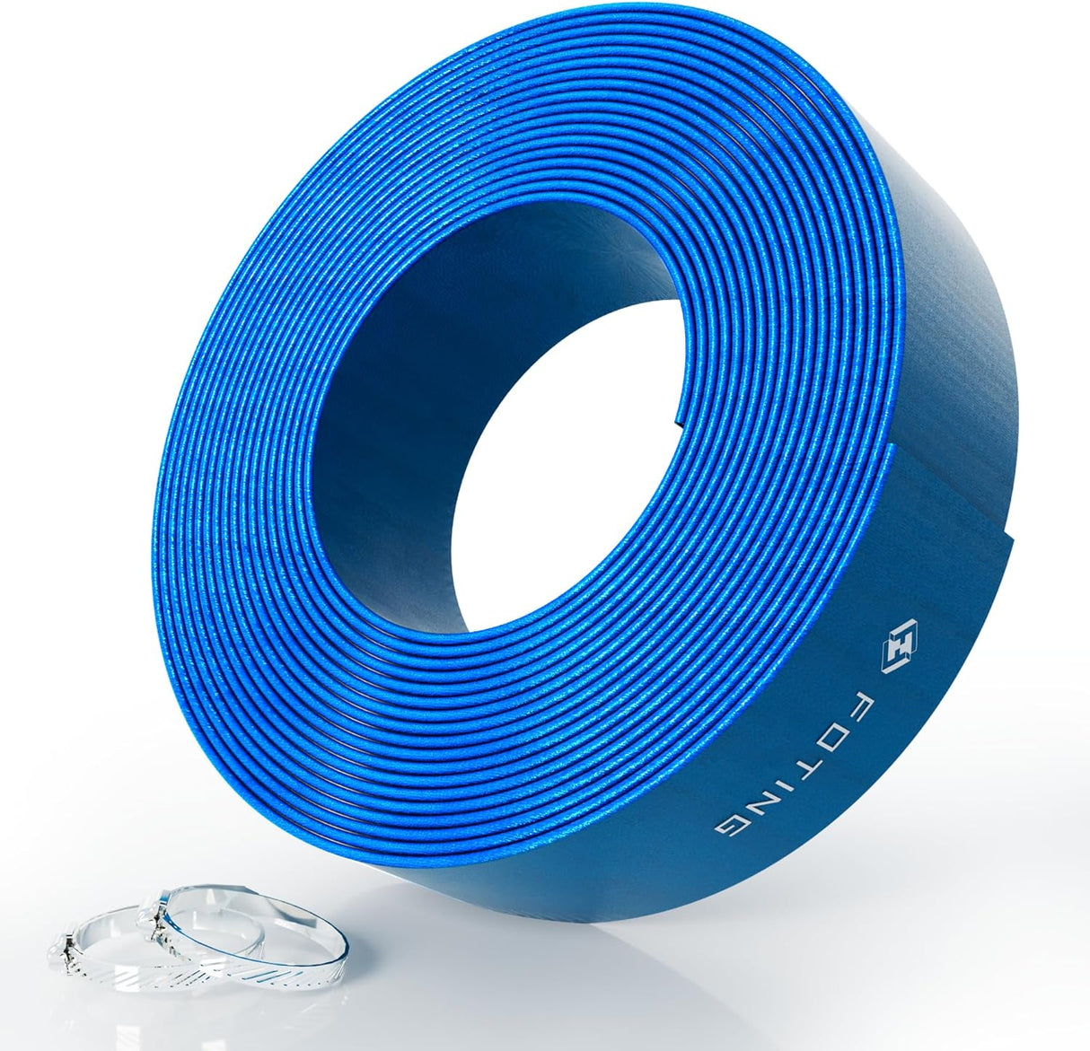 FOTING Pool Backwash Hose 50FT — 1-1/2" Heavy Duty PVC